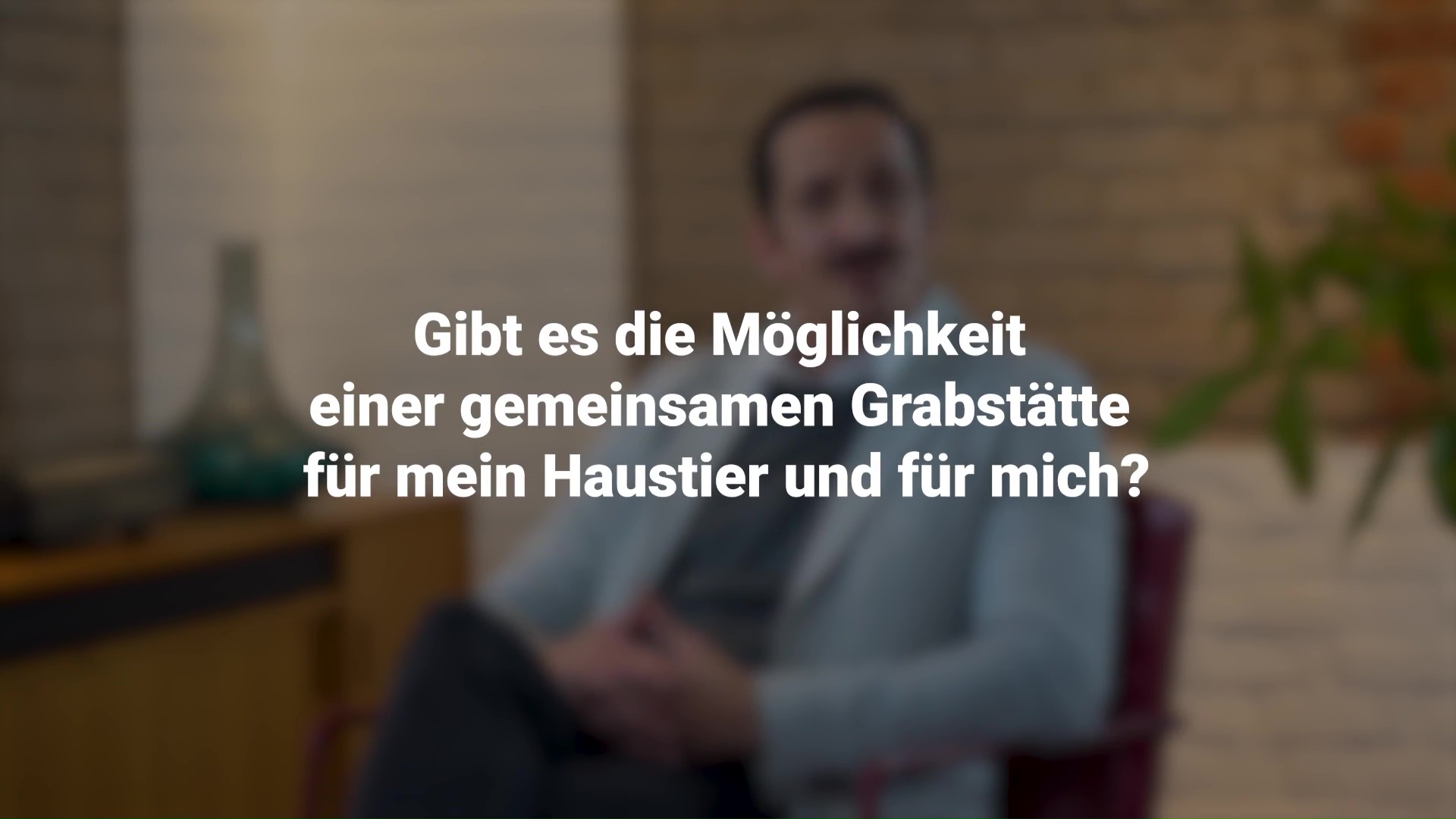 Menschen- und Tierbestattungen