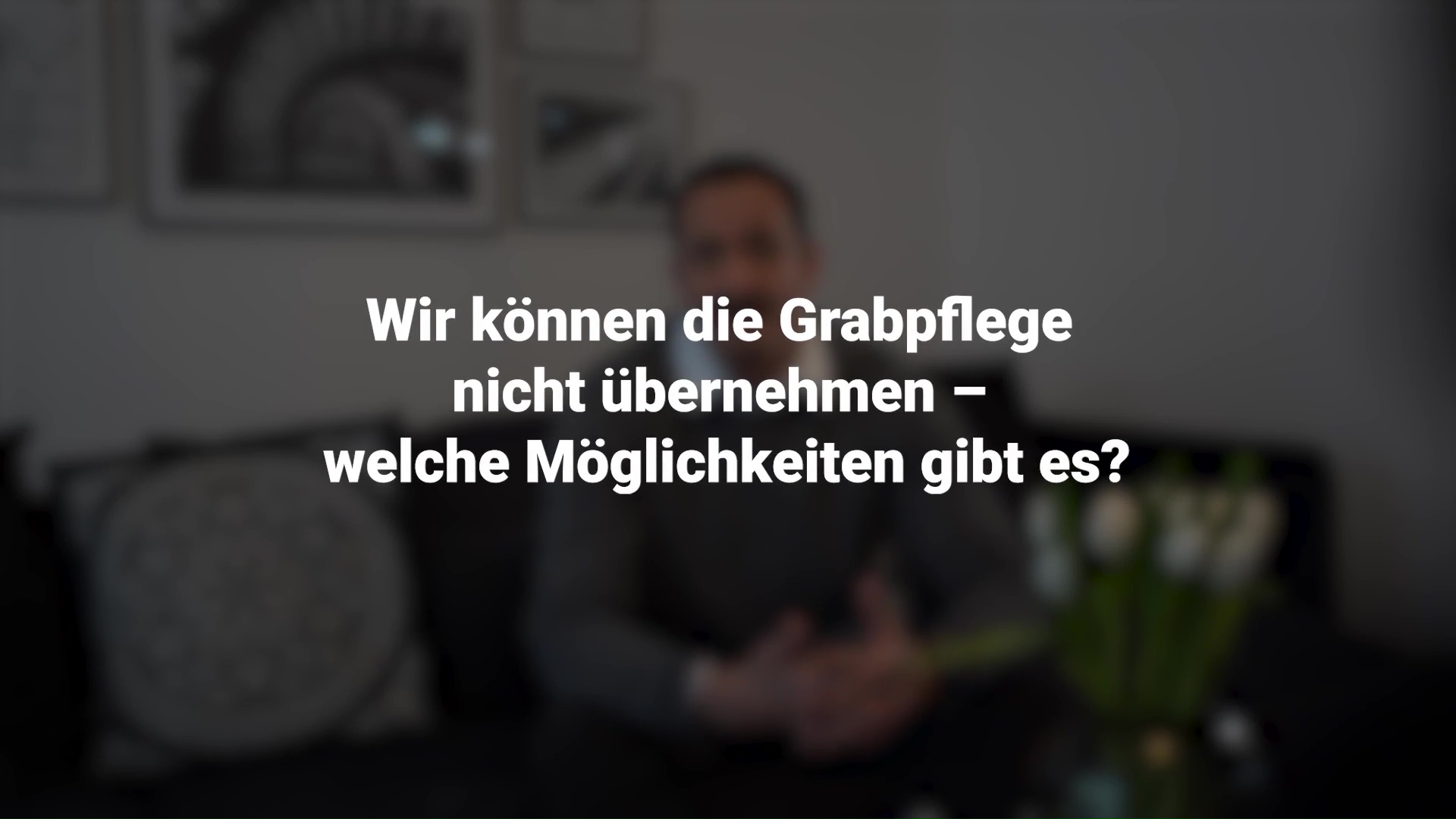 Grabpflege