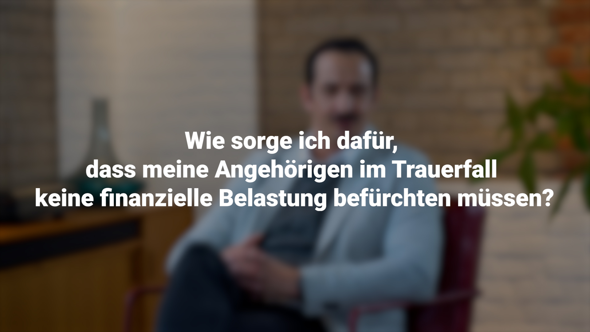 Bestattungskosten absichern